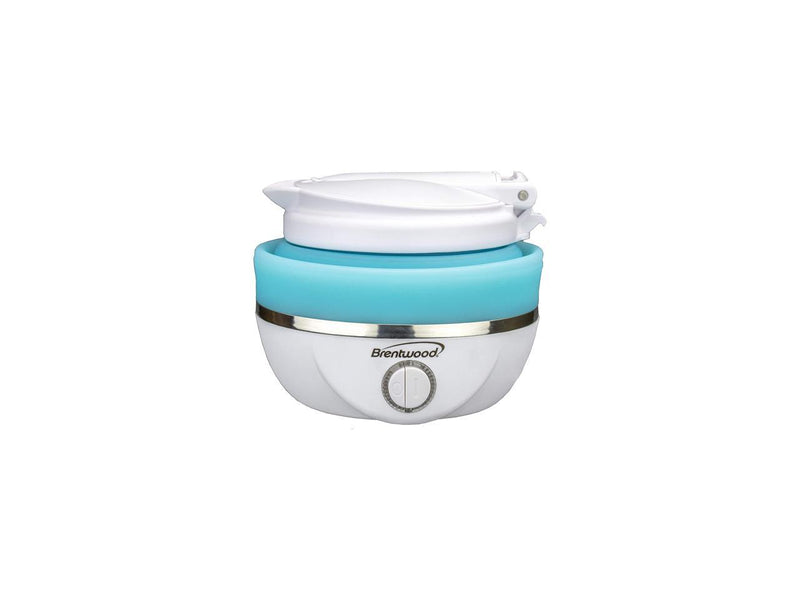 Brentwood Appliances KT-1508BL .85-Quart Dual-Voltage Collapsible Travel Kettle