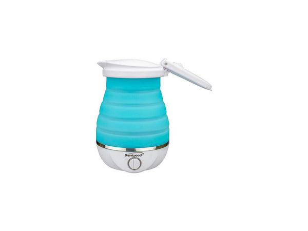Brentwood Appliances KT-1508BL .85-Quart Dual-Voltage Collapsible Travel Kettle
