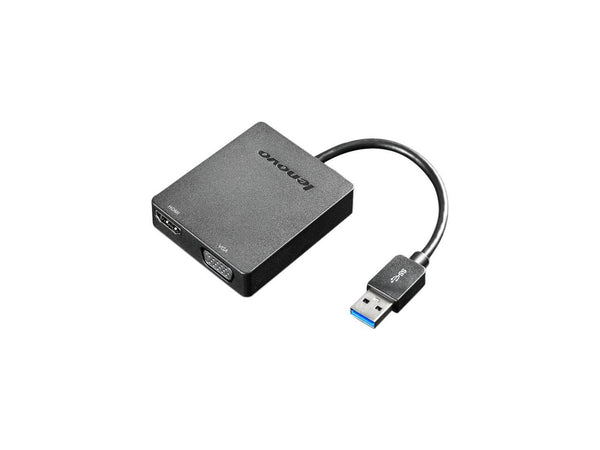 Lenovo 4X90H20061 Universal Usb 3.0 To Vga/Hdmi Adapter - External Video Adapter