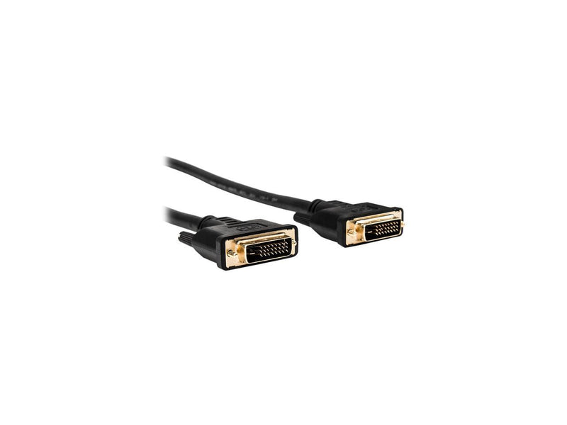 Rocstor Y10C245-B1 10ft DVI-D Dual Link Display Cable (m/m), Black