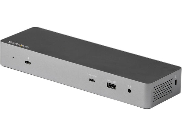 StarTech Thunderbolt 3 Dock w/USB-C Host Compatibility Dual 4K 60Hz DP 1.4 or