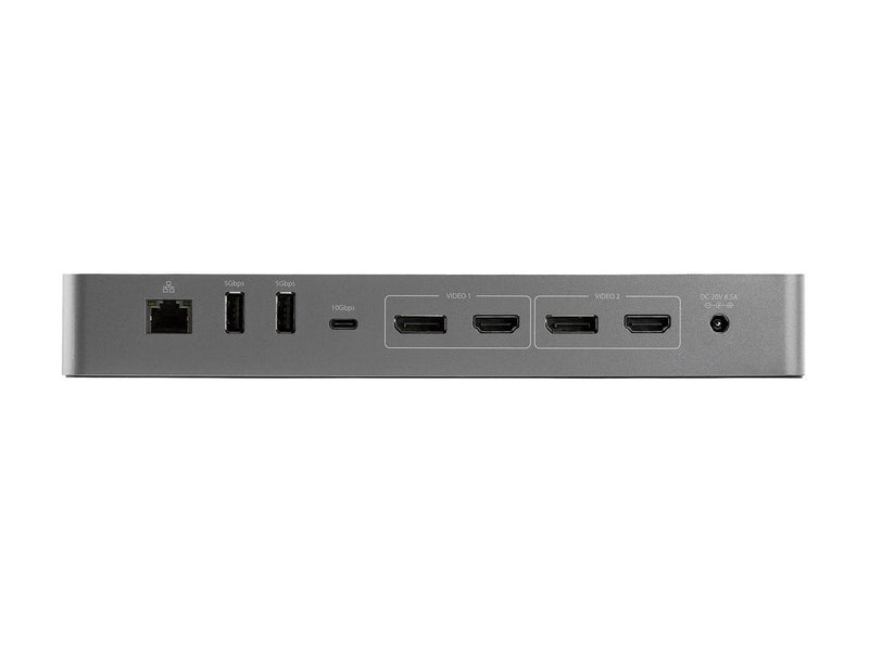 StarTech Thunderbolt 3 Dock w/USB-C Host Compatibility Dual 4K 60Hz DP 1.4 or