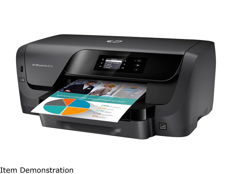 HP OfficeJet Pro 8210 Wireless Colour Inkjet Printer