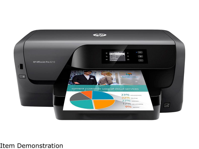 HP OfficeJet Pro 8210 Wireless Colour Inkjet Printer