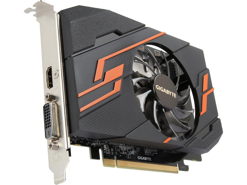 GIGABYTE GeForce GT 1030 2GB GDDR5 ATX Video Cards GV-N1030OC-2GI