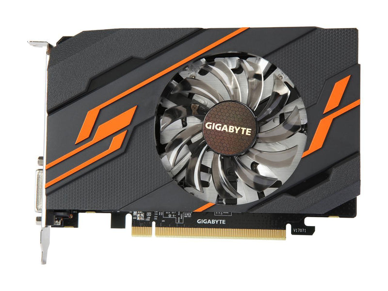 GIGABYTE GeForce GT 1030 2GB GDDR5 ATX Video Cards GV-N1030OC-2GI