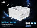 SAMA P1000W ATX 3.1 Power Supply, 1000W 80 PLUS & Cybenetics Platinum