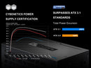 SAMA G850W ATX 3.1 Power Supply, 80+ Gold Efficiency, PCIE 5.1 Ready, Full