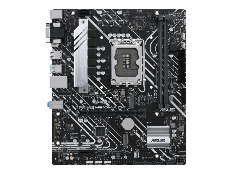 ASUS PRIME H610M-A D4-CSM LGA 1700 (Intel 12th & 13th Gen) Micro-ATX Commercial