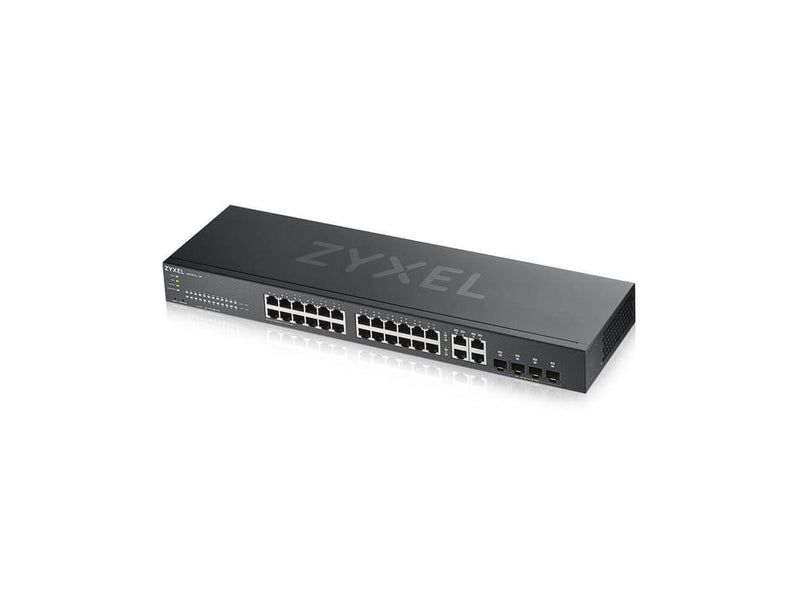 ZyXEL 24-Port 24-Port Gigabit Smart Nebula Cloud Managed Switch with 4 SFP