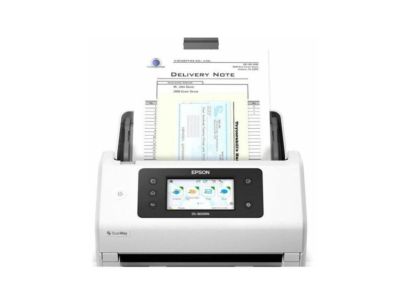 Epson EdgeLink DS-800WN ADF Scanner - 600 dpi Optical 24-bit Color - 50 ppm  -