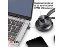 Poly - Voyager 4320 UC Wireless Headset (Plantronics) - Headphones with Boom Mic