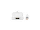 Rocstor Mini Displayport/Hdmi Audio/Video Adapter - Cable Length: 5.9"