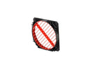 Enermax Air Guide 360° Rotatable Fan Grill, EAG001-R, Twin Pack – Red