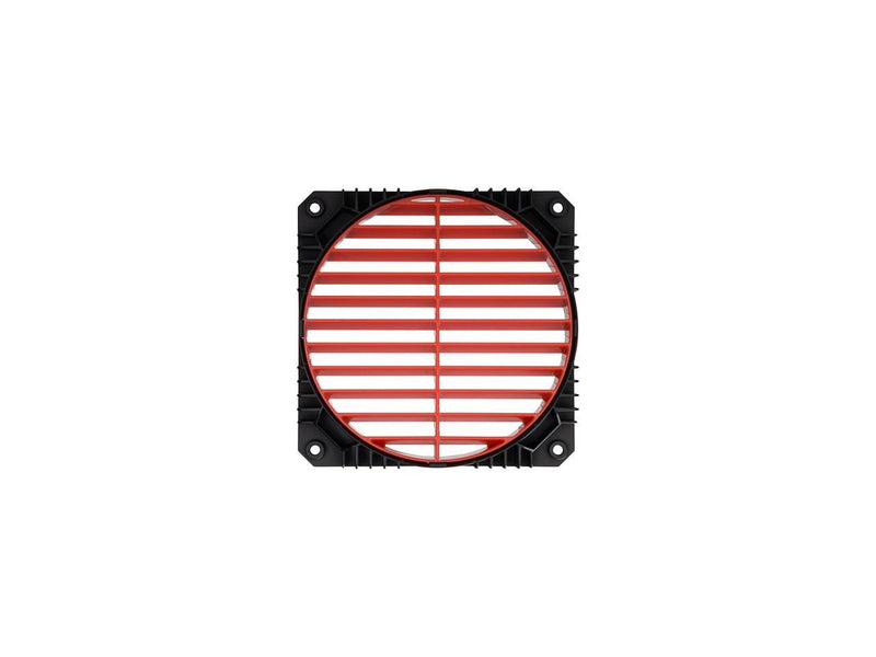 Enermax Air Guide 360° Rotatable Fan Grill, EAG001-R, Twin Pack – Red