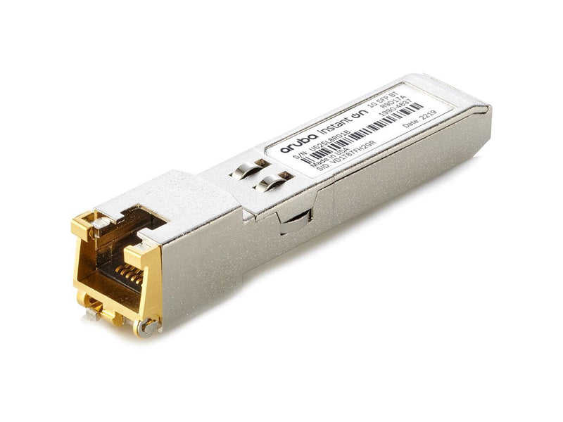 Aruba R9D17A Instant On 1G SFP RJ45 T 100m Cat5e Transceiver