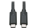 Tripp Lite USB C to USB Type C Cable 6ft USB 3.1 Gen 1 5A 5 Gbps M/100W