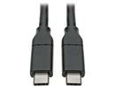 TRIPP LITE U040-C13-C-5A TRIPP LITE USB C TO USB C CABLE (M/M), USB 2.0, PD