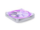 NZXT F140 RGB Fans - RF-R14SF-W1 - Advanced RGB Lighting Customization - Whisper