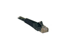 Tripp Lite Cat6 Gigabit Snagless Molded Patch Cable (RJ45 M/M), Black, 2 ft.,