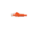 Tripp Lite Cat6 Gigabit Ethernet Snagless Molded Patch Cable UTP Orange RJ45
