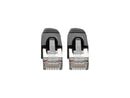 Tripp Lite Cat6a Snagless Shielded STP Patch Cable 10G, PoE, Black M/M 25 ft.