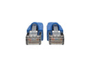 Tripp Lite Cat6a Snagless Shielded STP Patch Cable 10G, PoE, Blue M/M 25 ft.