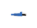Tripp Lite Cat6a Snagless Shielded STP Patch Cable 10G, PoE, Blue M/M 25 ft.