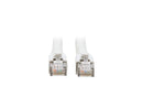 Tripp Lite Cat8 Patch Cable 25G/40G Certified Snagless M/M PoE White 3ft