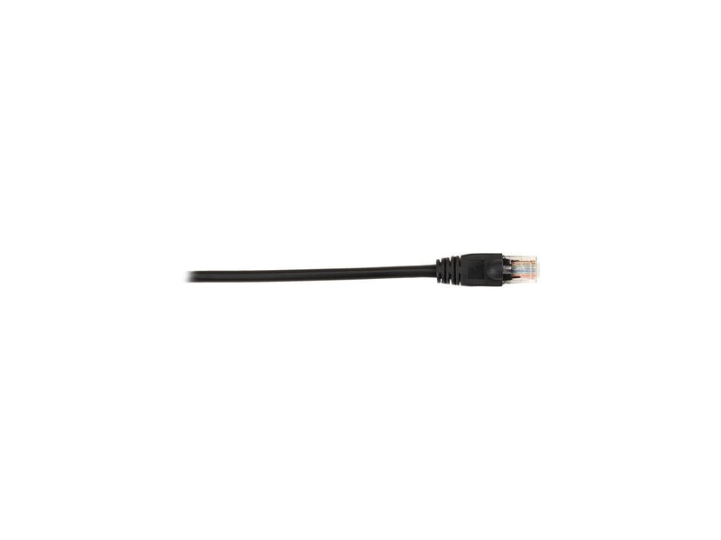 Black Box CAT6PC-003-BK Black Box CAT6 Value Line Patch Cable, Stranded, Black,