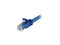 StarTech.com N6PATCH1BL 1ft Blue Cat6 Patch Cable with Snagless RJ45 Connectors