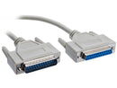Link Depot DB25-10-MF 10ft. DB25 Male to DB25 Female