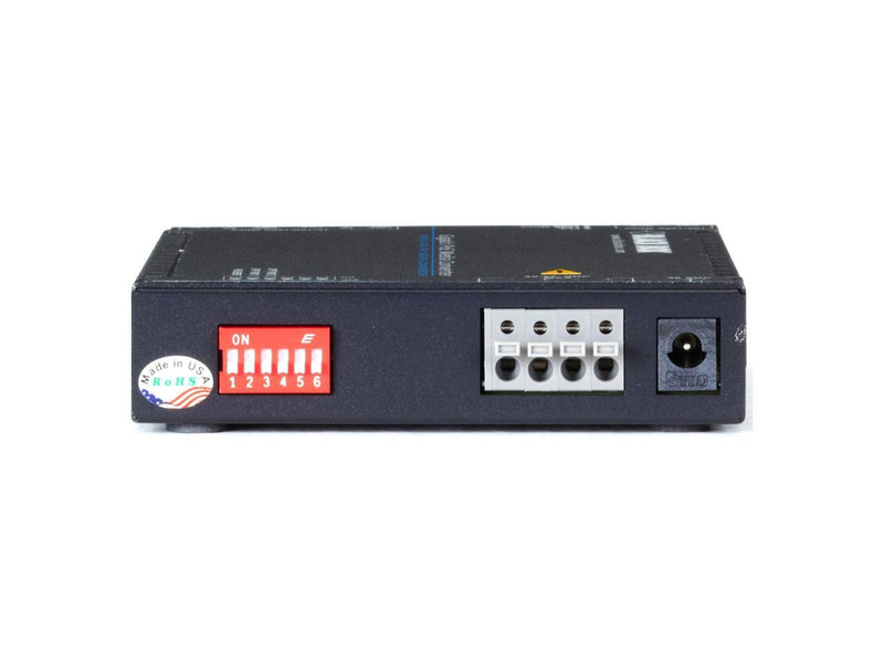 Black Box Gigabit PoE Media Converter - 10/100/1000BASE-T to SFP  LGC5200A