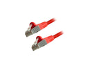 Comprehensive Cat6 Snagless Shielded Ethernet Cable Red 5ft CAT6STP5RED