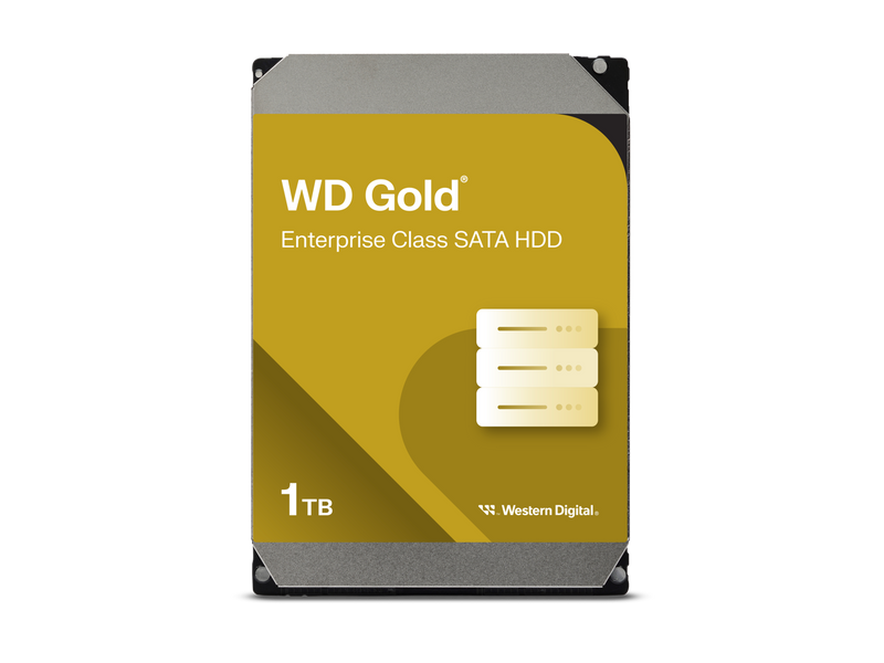WD Gold 1TB Enterprise Class Hard Disk Drive - 7200 RPM Class SATA 6Gb/s 128MB