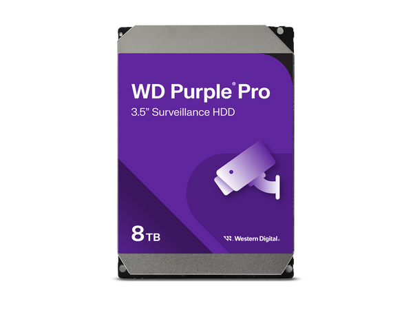 WD Purple Pro WD8002PURP 8TB 7200 RPM 256MB Cache SATA 6.0Gb/s 3.5" Hard Drives