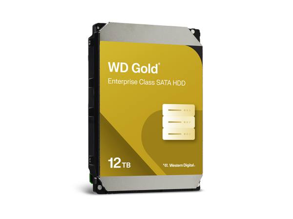 WD Gold 12TB Enterprise Class Hard Disk Drive - 7200 RPM Class SATA 6Gb/s 512MB