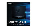 PNY CS900 500GB 3D NAND 2.5" SATA III Internal Solid State Drive (SSD)