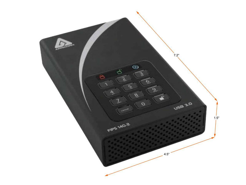 2TB AEGIS PADLOCK DT SECURE