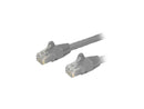 StarTech N6PATCH4GR Cat6 Patch Cable – 4 ft – Gray Ethernet Cable – Snagless