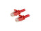 StarTech 9ft Snagless Molded Cat6 RJ45 UTP Network Patch Cable - Red