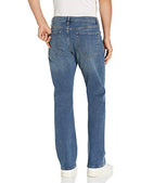 AMAZON ESSENTIALS MEN'S STRAIGHT-FIT BOOTCUT JEAN - MEN 38W X 28L - MID BLUE - Brand New