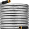 RULOYIU 100 FT STAINLESS STEEL GARDEN HOSE 2025 UPGRADED METAL WATER HOSES - Like New