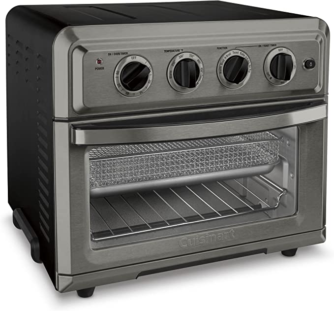 Cuisinart Air Fryer Toaster Oven Bake Grill Broil TOA-60BKS - - Scratch & Dent