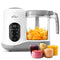 BEAR 2024 BABY FOOD MAKER ONE STEP BABY FOOD PROCESSOR STEAMER SJJ-R03B5 - WHITE - Like New