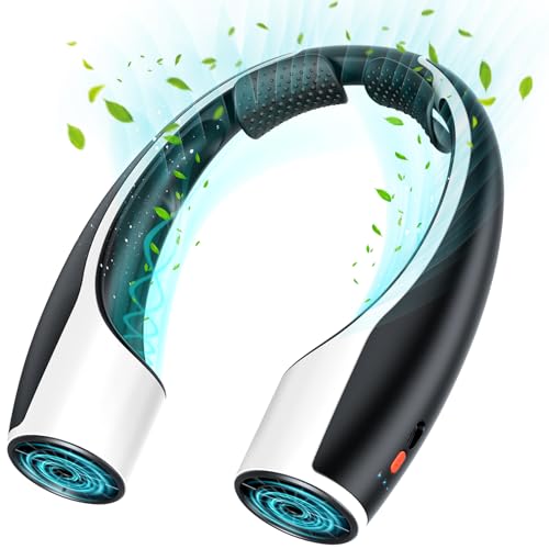 Rohent Portable Hands-Free Neck Fan - 4000mAh Battery, USB-C Rechargeable - Like New