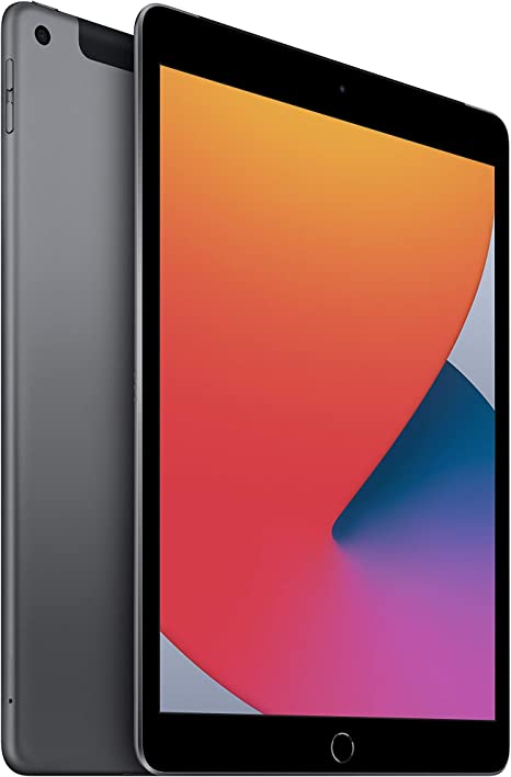 APPLE IPAD 10.2" 8TH GENERATION 128GB WIFI + LTE MYMT2LL/A - SPACE GRAY - Like New