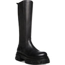 Steve Madden Women's Esma, Black Leather, 9.5 - Like New
