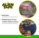 Bell Howell Alien Tape Nano Double Sided Tape 7ft 3 Pack 21ft 7156MO - Clear - Like New