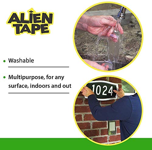 Bell Howell Alien Tape Nano Double Sided Tape 7ft 3 Pack 21ft 7156MO - Clear - Like New